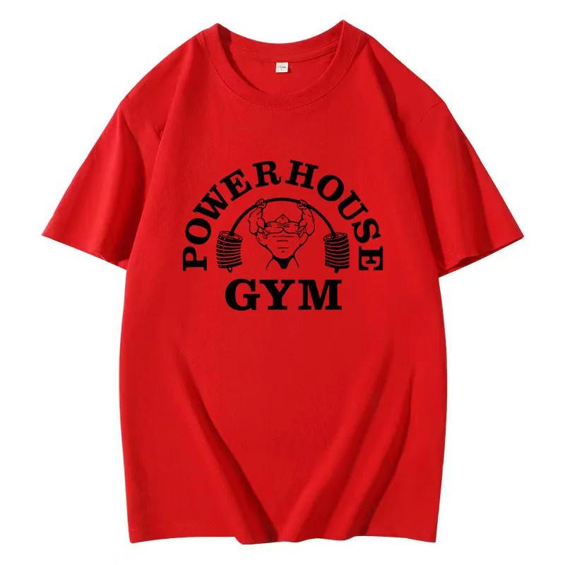 Летние футболки для спортзала, хлопковая женская футболка большого размера, спортивная мужская футболка с графическим принтом, мужская одежда высокого качества