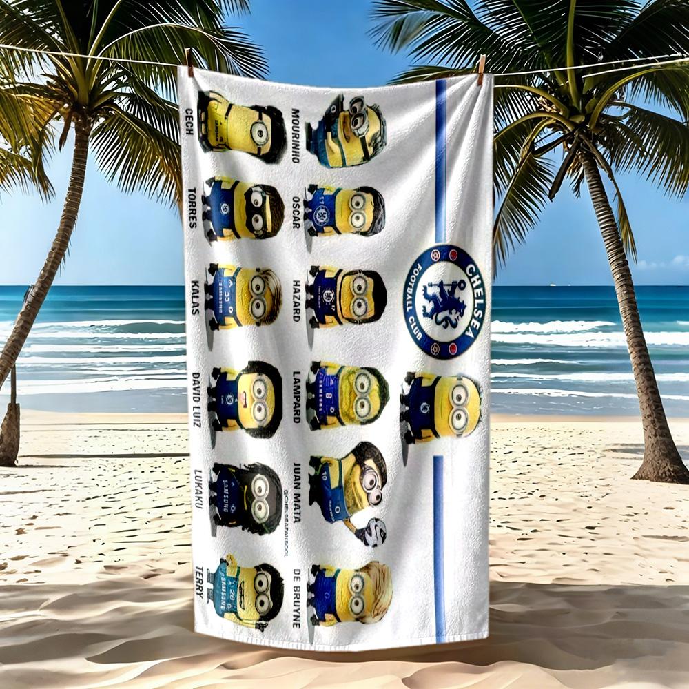 Chelsea Beach Towel Super Soft Absorbent Comfortable Lightweight Portable For Swimmingbeachcamping Travel Beach Accessoriesgym