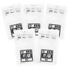 [.co.jp Exclusive] Nippon Sanipack Garbage Bags, 70-L Capacity, Clear Plastic Bags, 10 Bags Per Pack, 5-Pack, 80cm Wide X 90cm Long, 0.04mm Thick, N73