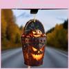 Акриловая подвеска на Хэллоуин для автомобиля с мультяшным ведром в виде головы тыквы для