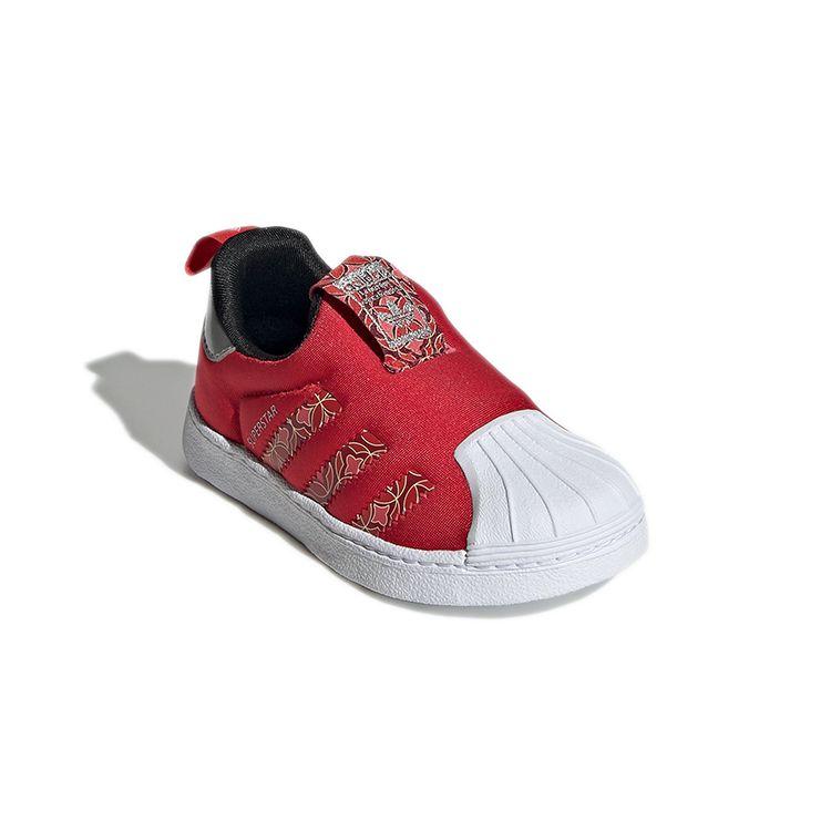 Adidas Детские кроссовки Superstar 360 I Chinese New Year Red Scarlet Core-Black GX6338