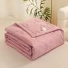 2025 New Solid Color Washed Cotton Summer Quilt with Cool Feeling