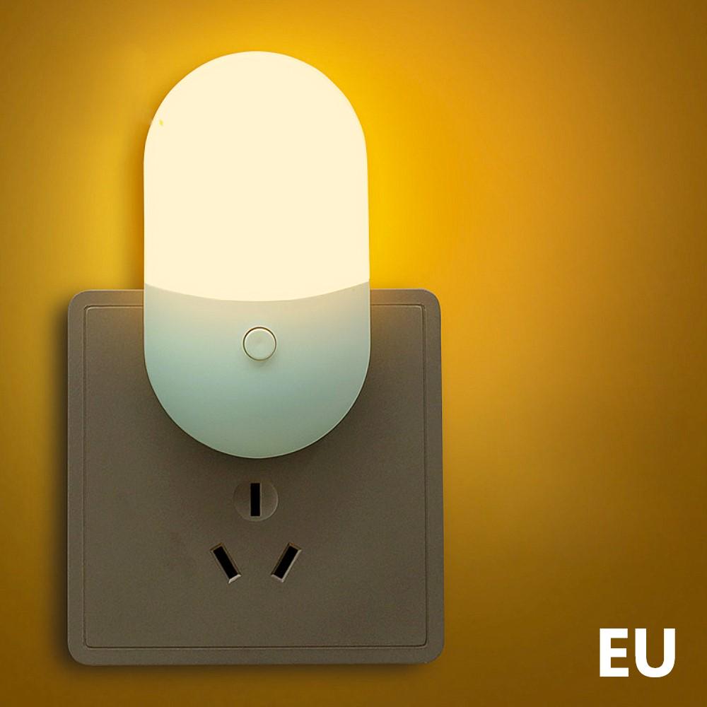 Светодиодный мини-ночник, подключаемый светодиодный светильник для защиты глаз, ночник, лампа для прикроватной тумбочки для кормления ребенка, гостиная