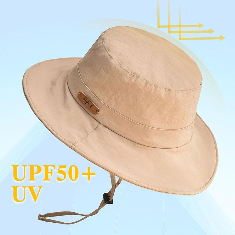 Женская летняя солнцезащитная шляпа от УФ-лучей, водостойкая, складная, легкая кепка, удобная для путешествий, шляпа-солнцезащита