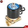 1/2 in 12V DC Brass Electric Solenoid Valve NPT Gas Water Air Normally Closed US