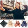 70×70cm Women's Print Scarves Lightweight Hijab Fashion Shawl  Daily Wear