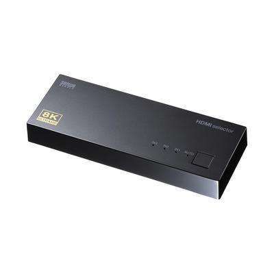 Sanwa Supply 8K совместимый HDMI-коммутатор 1 (3 входа, выход) SW-HDR8K31L