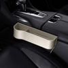 Car Storage Box Organizer Universal Car Seat Slit Pocket Catcher Organizer Central Control Slot Box Card Phone Key Pocket