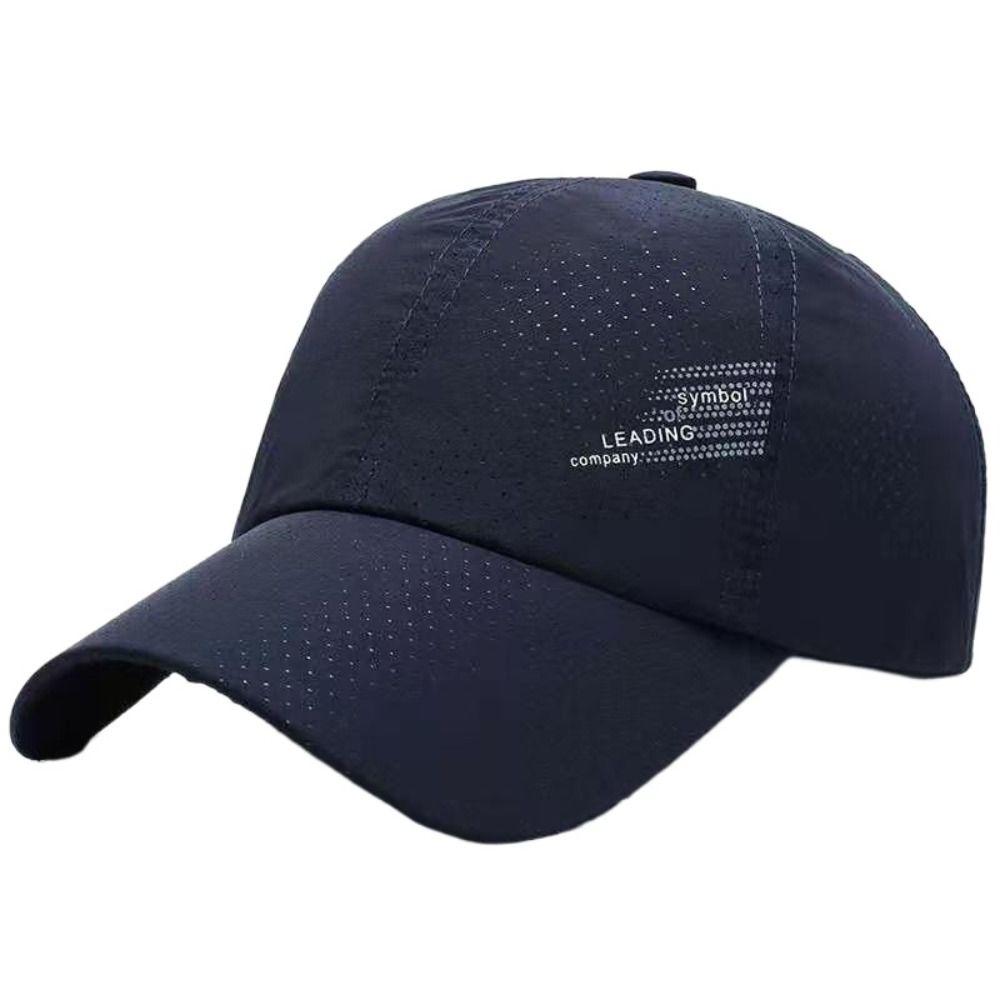 UV Protection Men Baseball Cap Quick Dry Sports Cap Breathable Sunscreen Sun Hat  Female