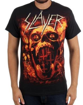 Футболка Slayer HELL SKULL НОВАЯ Официальная унисекс футболка