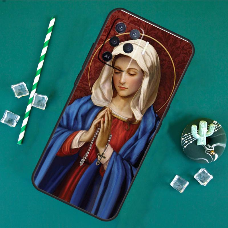 Virgin Mary Case For Oppo A80 A40 A60 A16 A76 A96 A91 A15 A17 A74 A94 A54 A57S A18 A38 A58 A78 A98 Cover