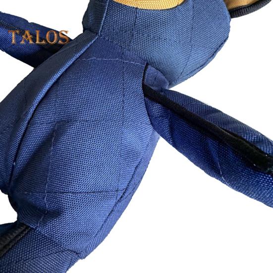 Небьющаяся игрушка для жевания медведя для агрессивных любителей жевать, небьющаяся мягкая игрушка-медведь, интерактивная пищащая игрушка для маленьких, средних и больших собак