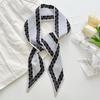 Long Silk Scarf, High-end New Versatile Hair Tie Streamer, Atmosphere Ribbon, Spring and Summer Decorative Scarf, Tied Bag Streamer