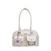 Disney Strawberry Bear Series Sweet Cartoon Embossed Versatile Simple Daily Student Cute High-Value Shopping Dating Shoulder Bag Tote Bag BMK-73351