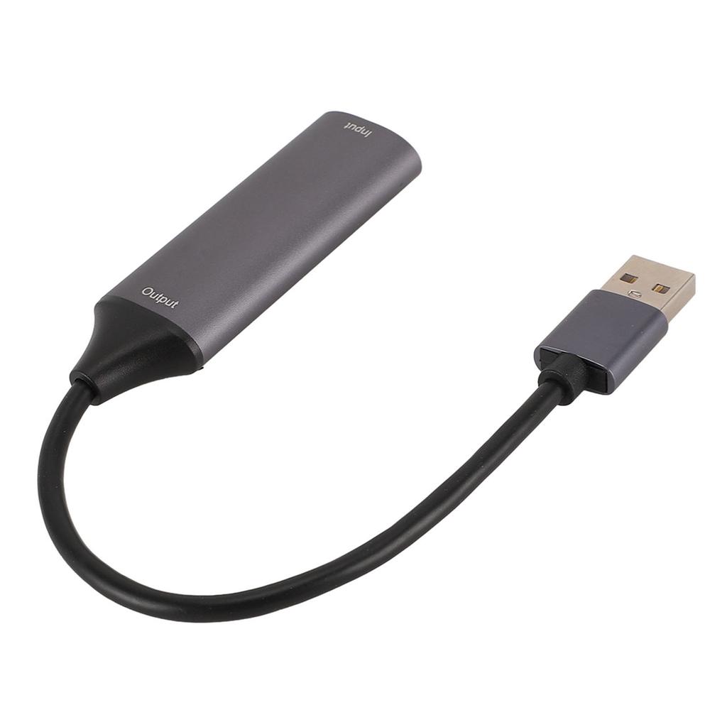 USB-карта захвата Мультимедийный интерфейс высокой четкости для USB 2.0 Конвертер Карта записи видео 4K F