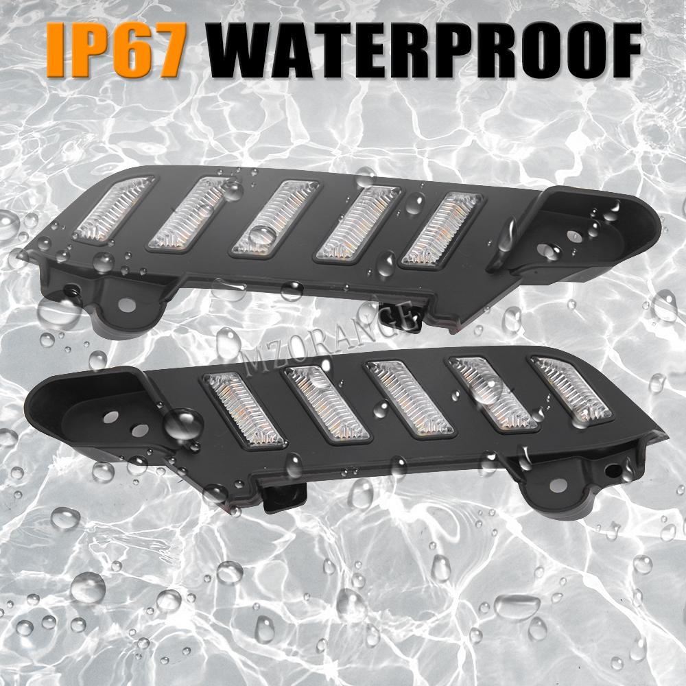 Автомобильный ДХО для Toyota Tacoma 2012 2013 2014 2015 2016 2017-2020 2025 2025 2025 Противотуманная фара Передний бампер Дневной свет 12V