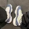 Кроссовки Air Jordan 11 Retro Low GS Diffused Blue Kids, белые, темно-синие, футбольные, серые FV5121-104