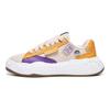 Mihara Yasuhiro X Fila FM-20 Кожаные Кроссовки на Толстой Подошве Повседневные Низкие Кроссовки Женские кроссовки Белый Желтый Фиолетовый F12W234207FWG