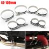 Stainless Steel T-Bolt Clamp Universal Hose Coupler Reliable Hose Clamps