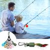 1 Set Fishing Hook Cover with Carabiner Portable Shrimp Lure Squid Jig Hook Protector Case