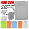 3,5-дюймовый корпус для IDE SATA HDD, коробка для хранения жесткого диска, пылезащитная пластиковая портативная защитная оболочка для жесткого диска, корпус для SSD