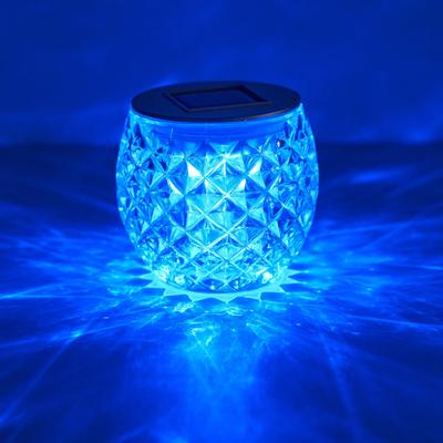 Светодиодный солнечный светильник Curarte Kiriko 10 см RGB цветной садовый светильник с изменяющимся типом светодиодный светильник для наружного сада, водонепроницаемый, без счетов за электричество, красочный рождественский