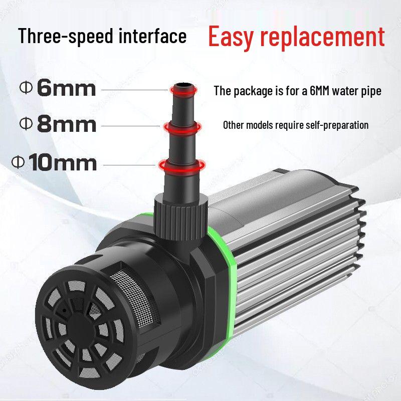 Мини-водяной насос 12В: Напор 15м, Погружной, Самозаливной 220В для Штроборезов/Резчиков