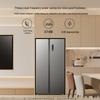 MeiLing 628L Ion Clean Series Side-by-Side Inverter Refrigerator
