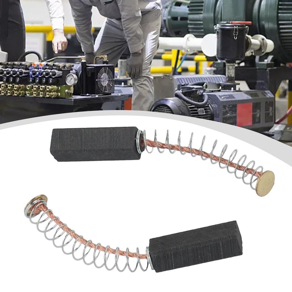 Аксессуары для угольных щеток 20 ммx6 ммx5 мм Карбон + металлическая часть