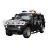 Моделирование H2 Полицейская машина Модель сплава Автомобиль Украшения Back Force Звук и свет Игрушечная машина общественной безопасности Дети