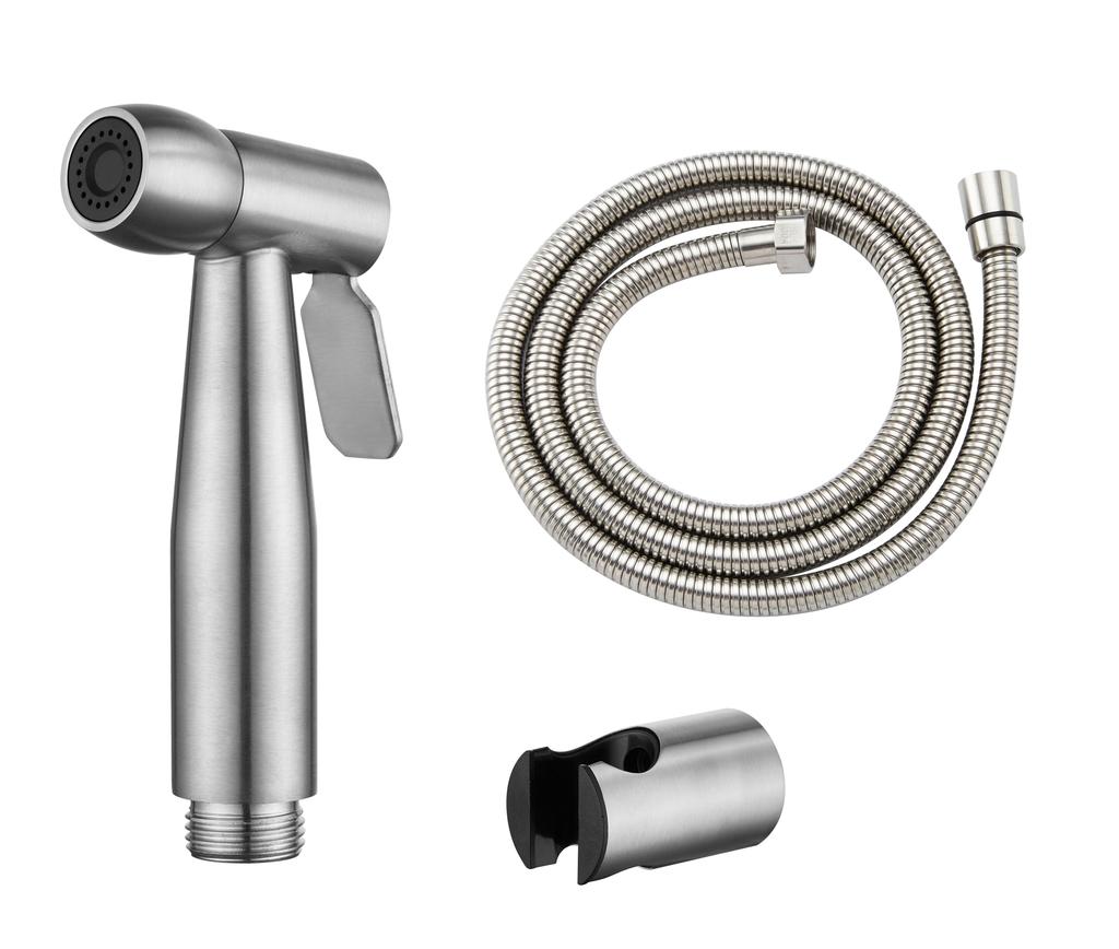 Modern 304 Stainless Steel Shower Mixer Bidet Hand Spray ABS Toilet Shattaf Set for Hotels Easy to Use