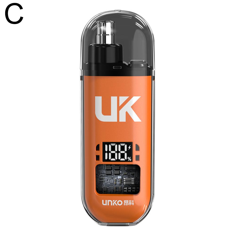 Портативный электрический триммер для волос в носу Зарядка через USB Триммер для волос в носу, ушах, бровей для мужчин Перезаряжаемый Безболезненный набор N EWW