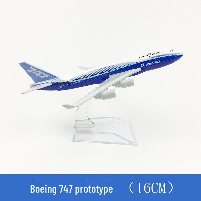 16 см, модель самолета из сплава, игрушка-модель: A320 Sichuan Airlines, China Southern Airlines A380, Air China Boeing B747