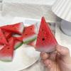 Суперреалистичная симуляция ломтиков арбуза, декорации из искусственных фруктов, реквизит для фотосъемки, оформление сцены, игрушки-фрукты