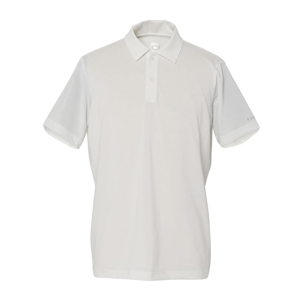 Freeze Tech Ice Strike Alpha Short Sleeve Polo Shirt Size L (Lifestyle Line), White,