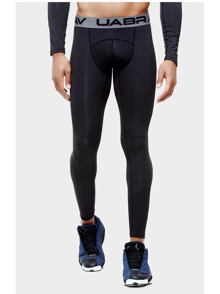 Мужские компрессионные спортивные тайтсы с быстрой сушкой для баскетбола и бега