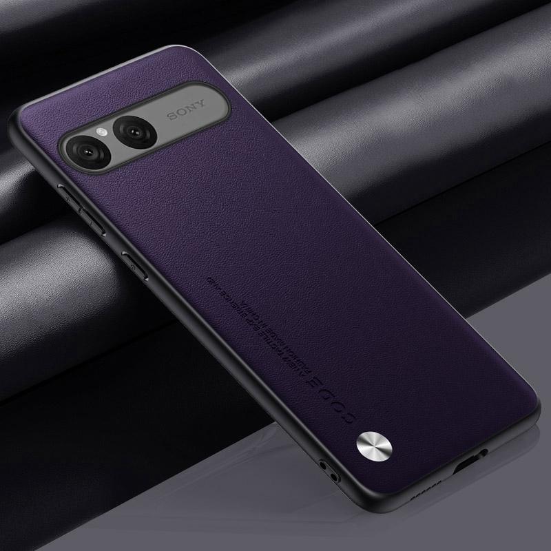 Роскошный чехол из искусственной ПУ кожи для Sony Xperia 10 VII 10VII, задняя крышка, силиконовый противоударный защитный чехол для телефона Sony Xperia10 VII