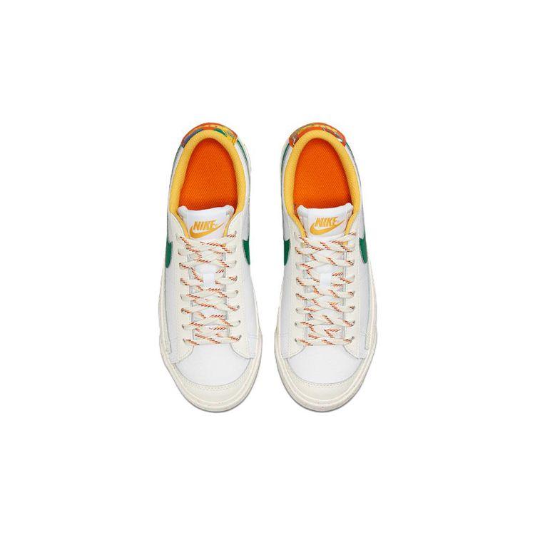 Nike Детские кроссовки Blazer Low 77 GS Summer Fruits Белый малахитовый парус DQ5088-131