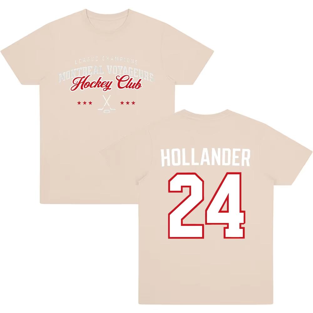 Винтажные Напечатанные Футболки Rivalry Shane Hollander 24 Памятные Модные Унисекс Женские Ретро Унисекс Большие Свободные Футболки