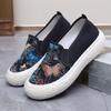 Spring and Summer Old Beijing Women's Loafers, Slip-on Thick-soled Lazy Shoes, Fashionable and Casual Soft-soled Fisherman Shoes