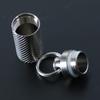 Portable Case, Titanium Waterproof Box Dispenser Keychain for Storage Organizer Bottle