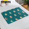 Хлопковые противоскользящие коврики для тети Moon Maternal Pad Физиологический водонепроницаемый водостойкий студенческий общежитие с защитой от протечек для канализации Поддельный коврик