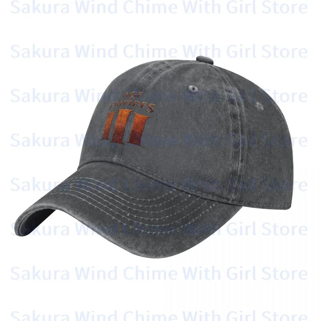 Fashion Age Of Empires Baseball Cap for Unisex cotton Hats Adjustable Hat Casual Truck driver Hat