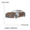 Ретро персонализированная брошь в виде автомобиля из сплава со стразами креативный тренд мужской и женский костюм кардиган корсаж ювелирные изделия булавка