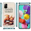 F-Fourth W-Wing Dragon Phone Case For Samsung Galaxy A12 A52S A42 A32 A22 A51 A50 Note 20 Ultra 10 S10 Plus A71 A70 A31 A30 A10S