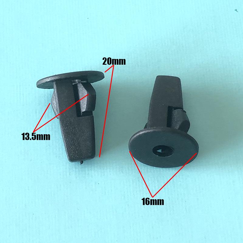 Совместимый фиксатор с клипсой и винтовым основанием для брызговика Toyota/Honda