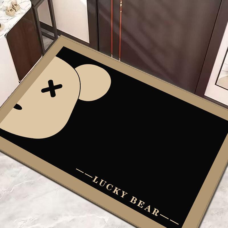 Chao Bunny Light Luxury моющийся нескользящий водопоглощающий дверной коврик