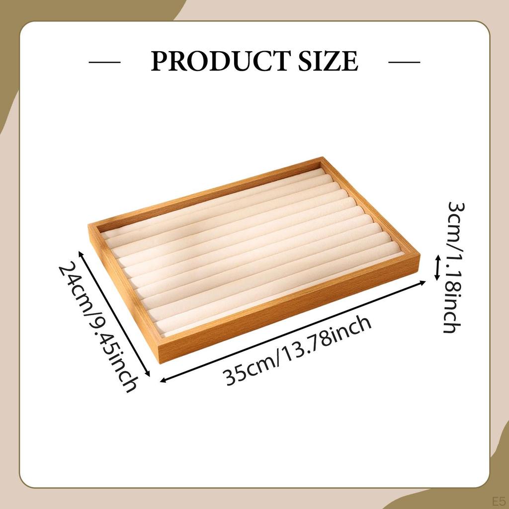 Display Tray Organizer Ornament Holder Portable for Girlfriend Her Daughter Mom