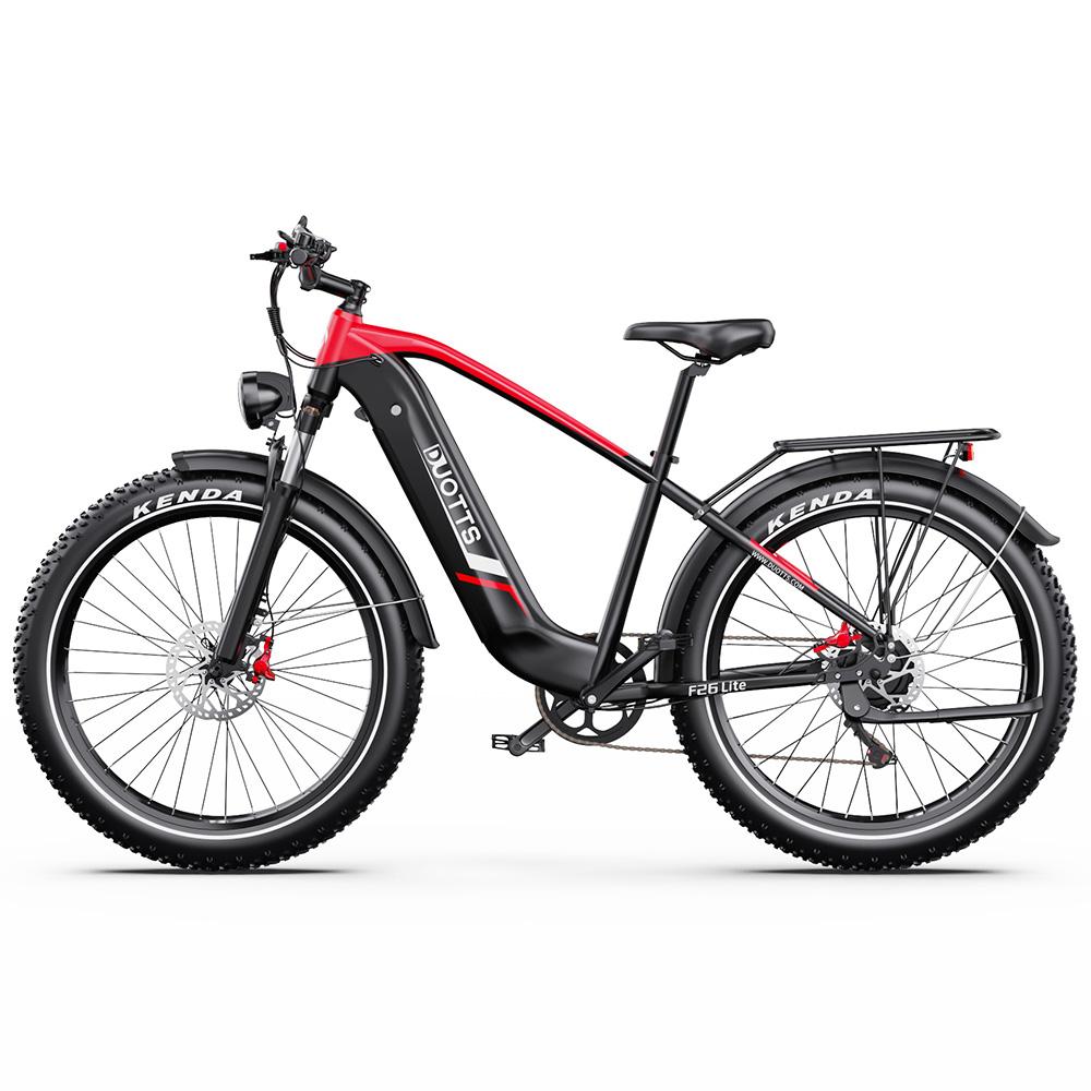 Duotts F26 Lite Electric Bicycle 750W Motor 26" Fat Tire Adult Electric Bike 48V 18AH LCD Display Max Load 150Kg With App