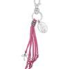 Nff Pink Tassel Key Ring